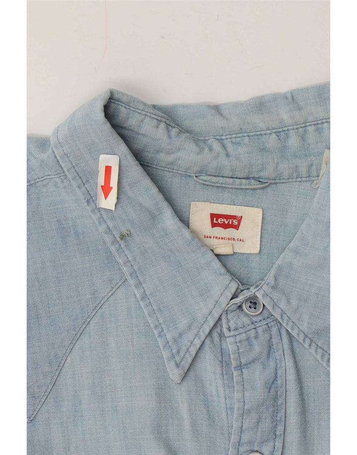 Levi's Chemise Homme Large Bleu