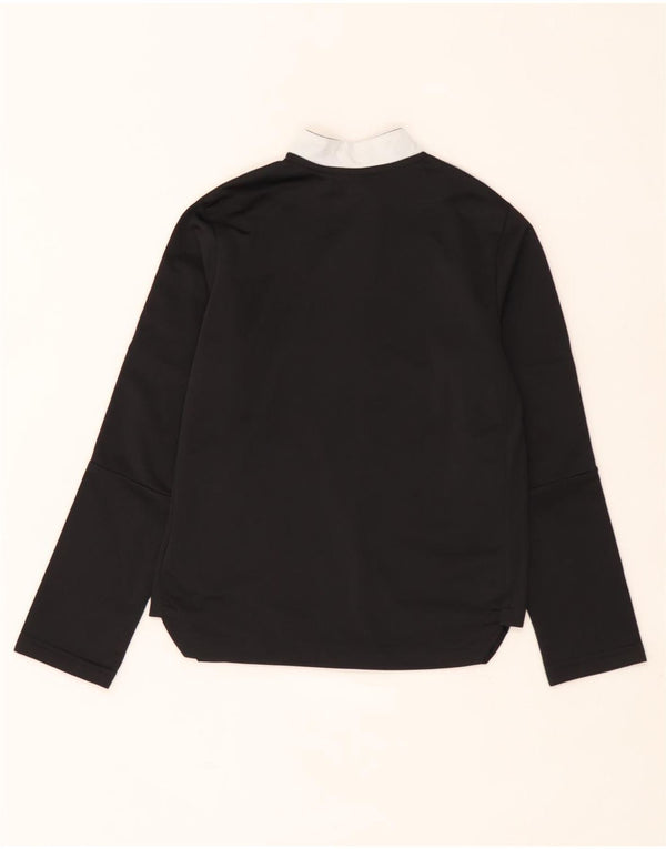 Adidas Veste de survêtement pour garçon 9-10 ans Noir Colourblock Polyester