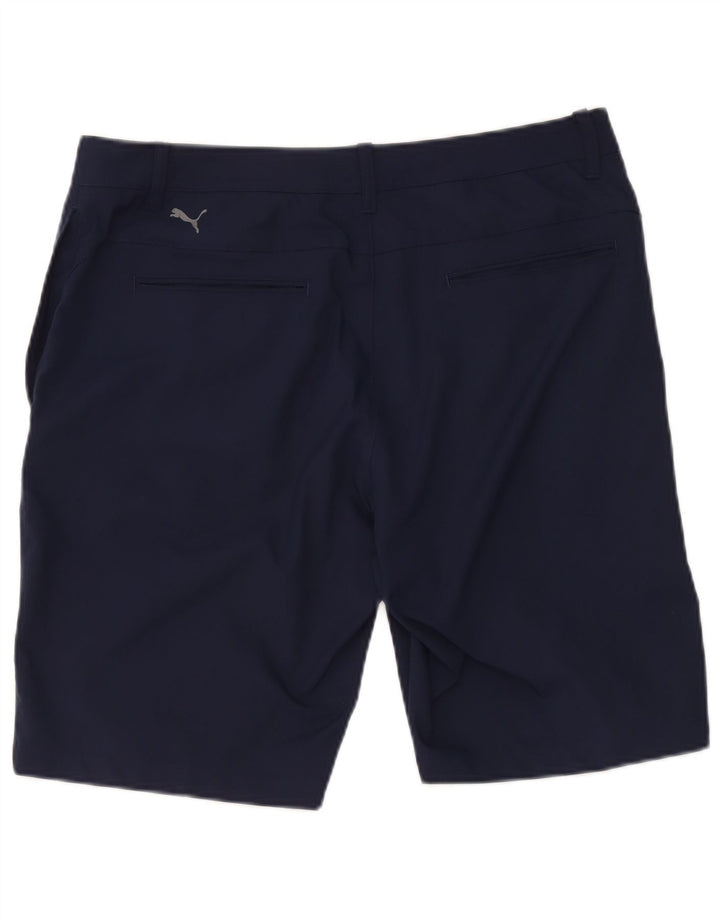 Pantaloncini chino da uomo Puma W36 grandi blu navy
