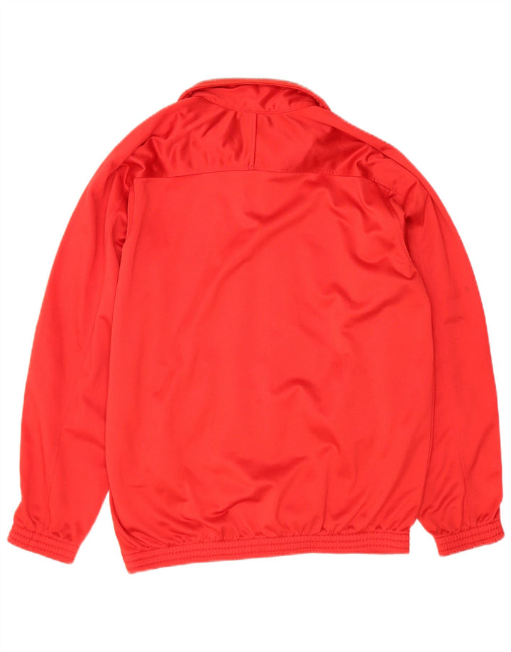 CHAMPION Boys Tracksuit Top Jacket 13-14 Years Red Polyester