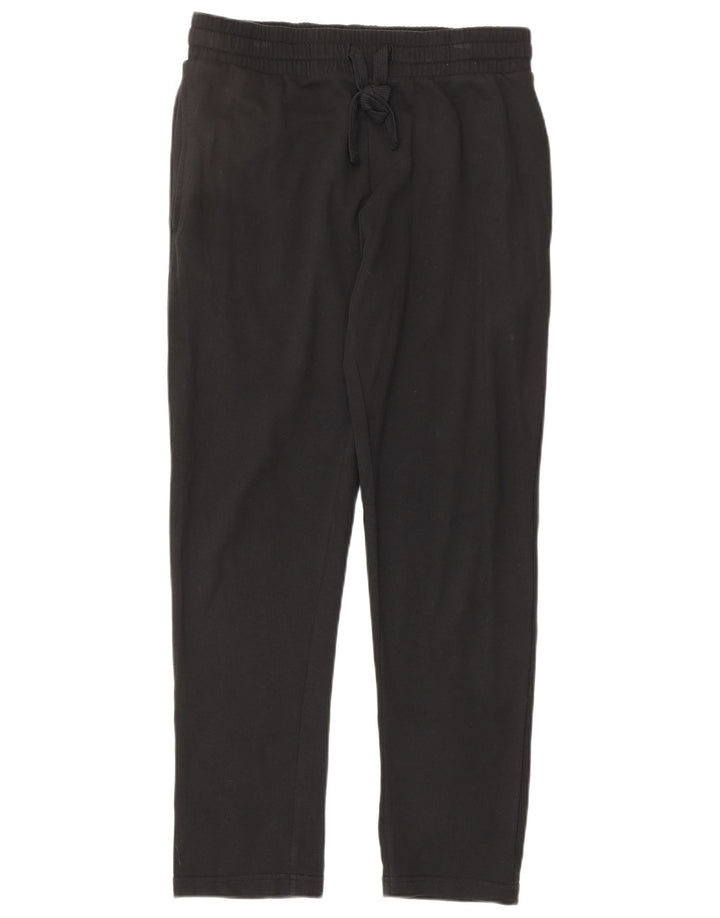 MARKS & SPENCER Mens Tracksuit Trousers Small  Black Cotton