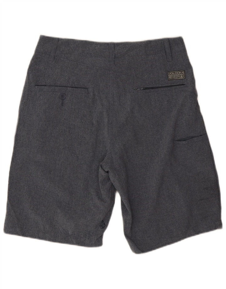 Volcom Mens Cargo Shorts W28 Medium Grey Polyester