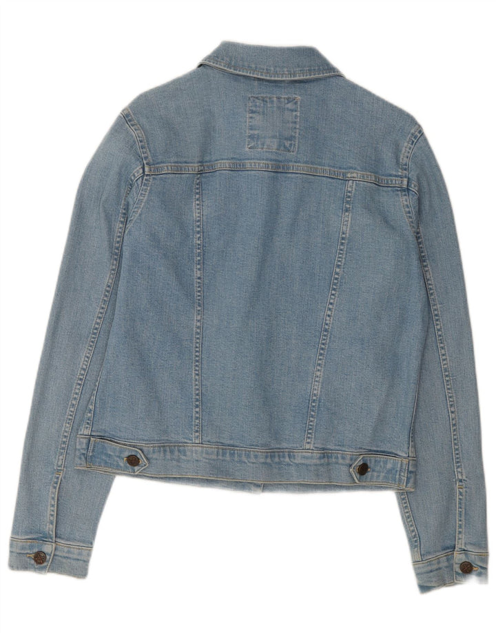 Crew Clothing Giacca in denim da donna UK 12 Blu medio