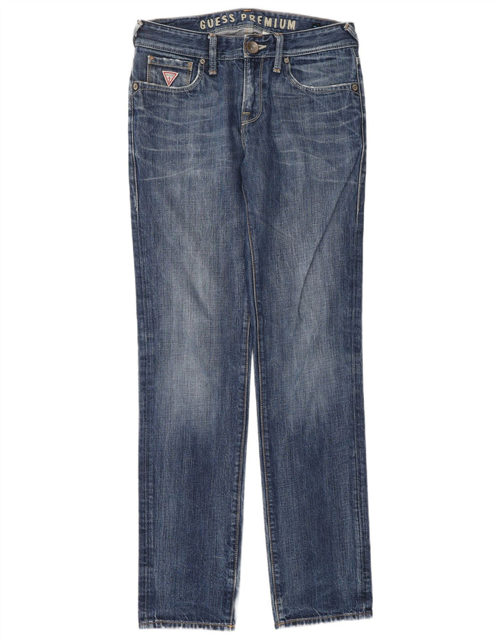 GUESS Mens Premium Slim Jeans W30 L34 Blue