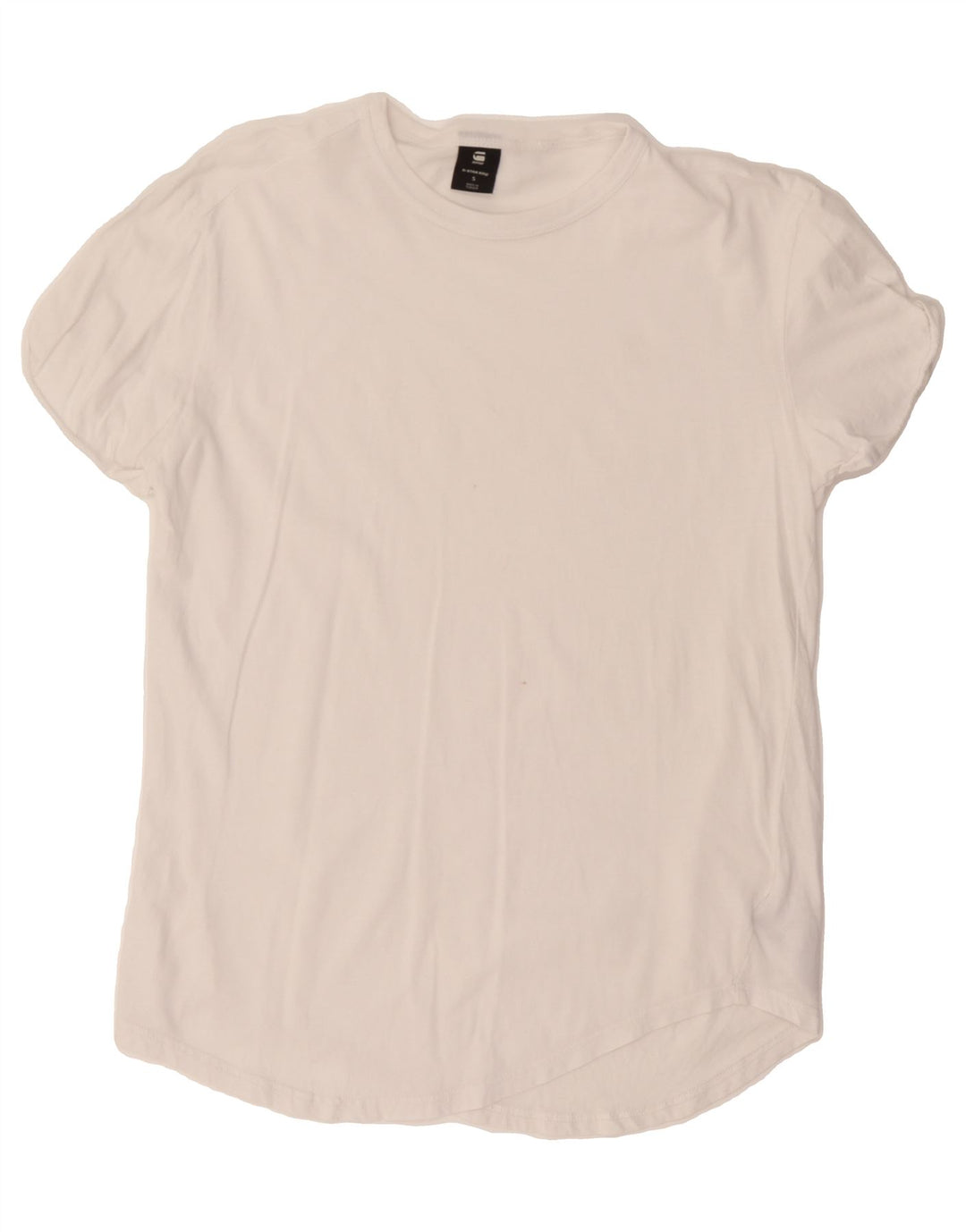 G-STAR Mens T-Shirt Top Small Off White Cotton Vintage G-Star and Second-Hand G-Star from Messina Hembry 