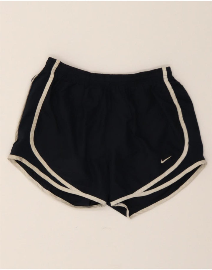 NIKE Womens Dri Fit Sport Shorts UK 8 Small  Black Polyester Vintage Nike and Second-Hand Nike from Messina Hembry 
