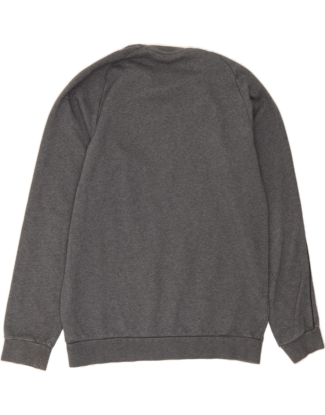 ADIDAS Mens Sweatshirt Jumper Large Grey Cotton Vintage Adidas and Second-Hand Adidas from Messina Hembry 