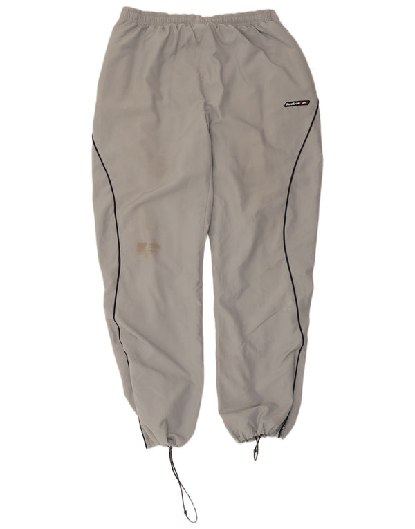 Pantaloni da tuta da uomo Reebok Joggers Large Grigio Poliestere