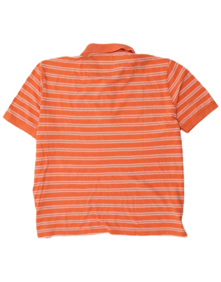 Polo da uomo Massimo Dutti 2XL a righe arancioni