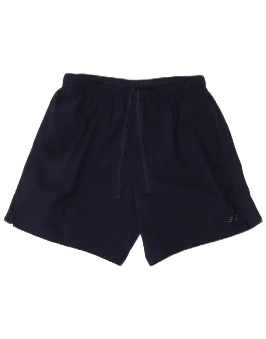 Pantaloncini sportivi da uomo New Balance Large in poliestere blu navy