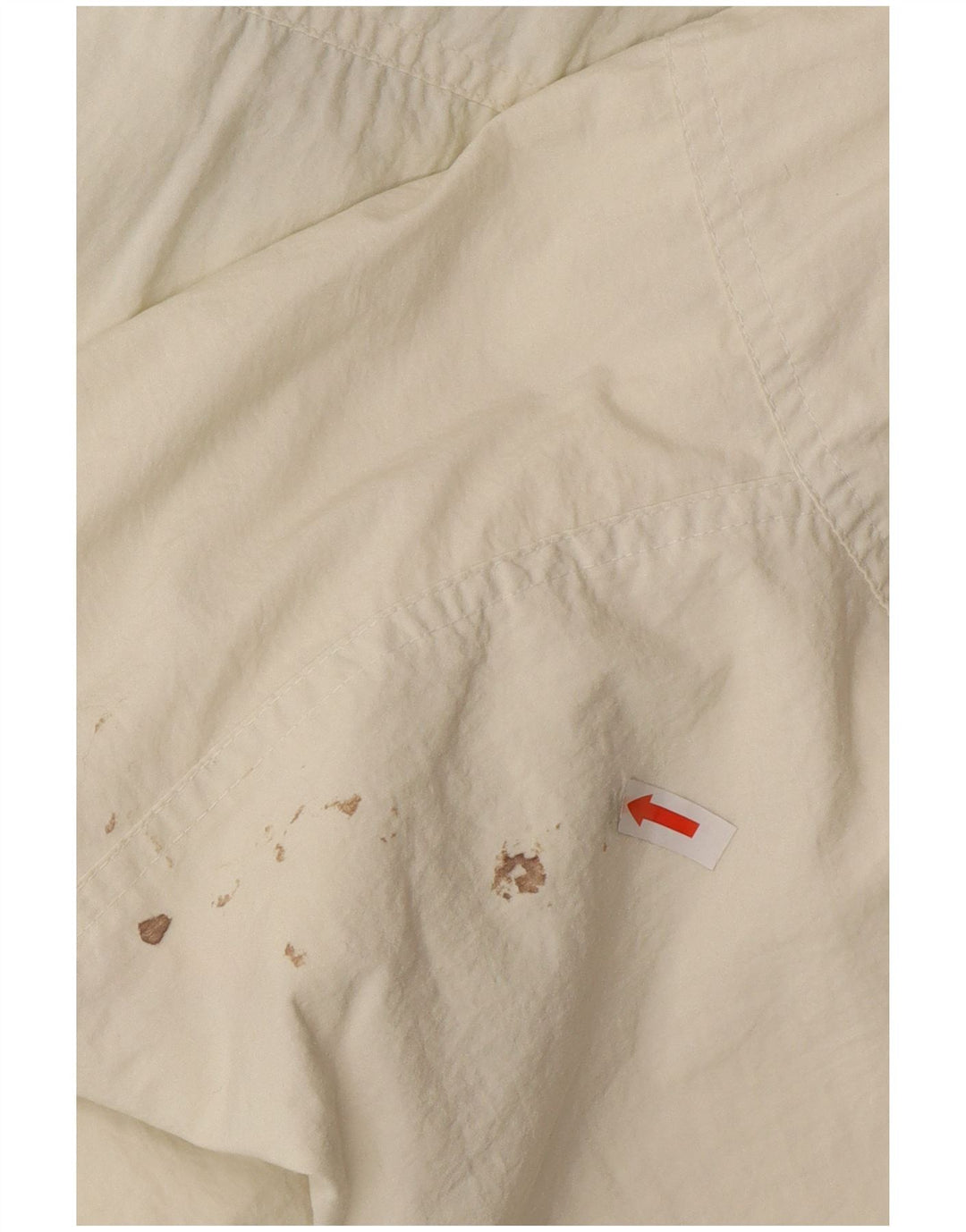 Schoffel Womens Windbreaker Jacket IT 42 Medium Off White Polyamide