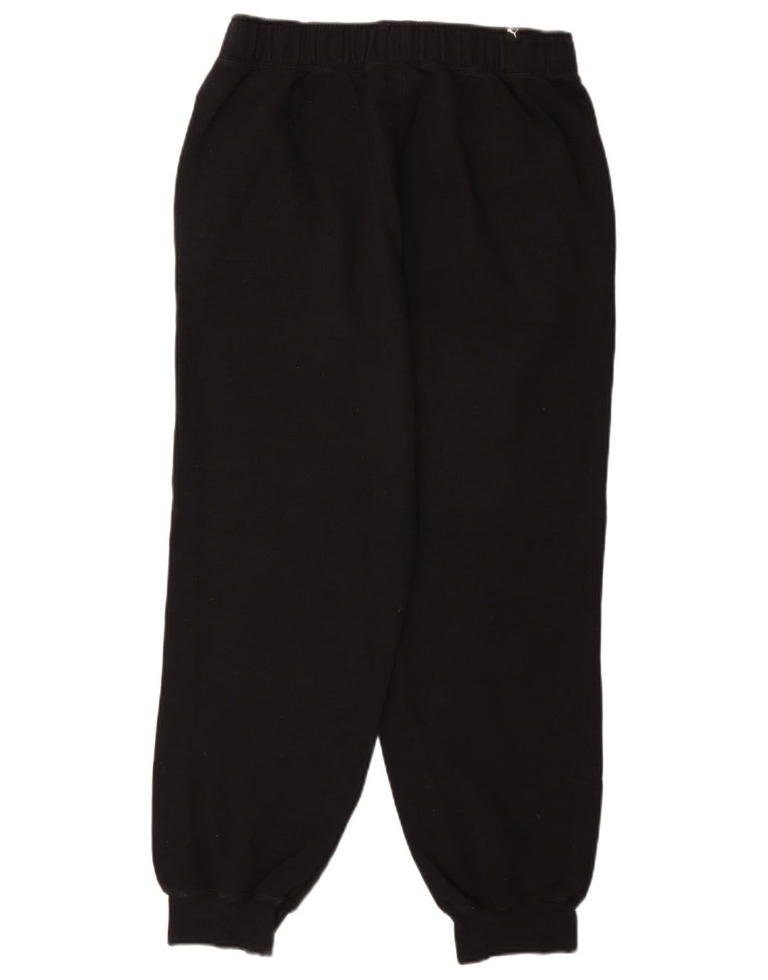 PUMA Mens Graphic Tracksuit Trousers Joggers Medium  Black Cotton