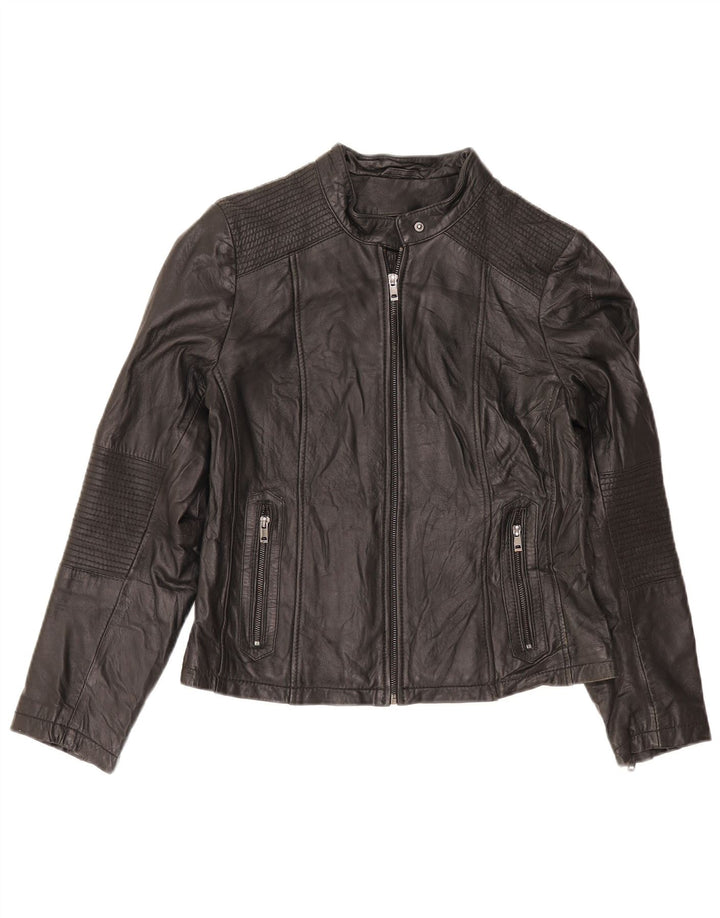 Giacca In Pelle Donna Conbipel IT 48 XL Nera