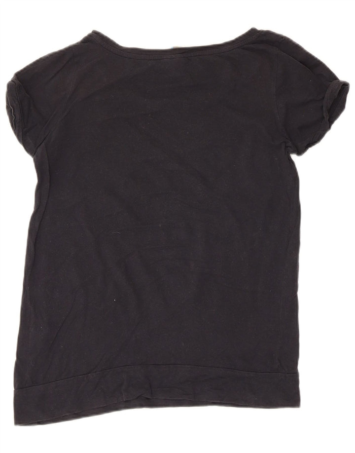 Roxy T-shirt graphique pour femme UK 12 Noir moyen