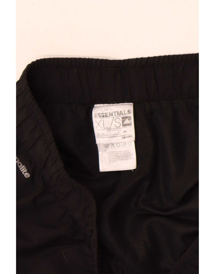 Męskie spodnie dresowe Adidas Climalite XL, czarne, poliestrowe