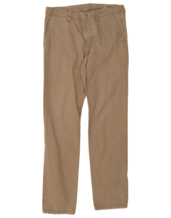 Carhartt Mens Slim Chino Pantalones W31 L32 Algodón Beige
