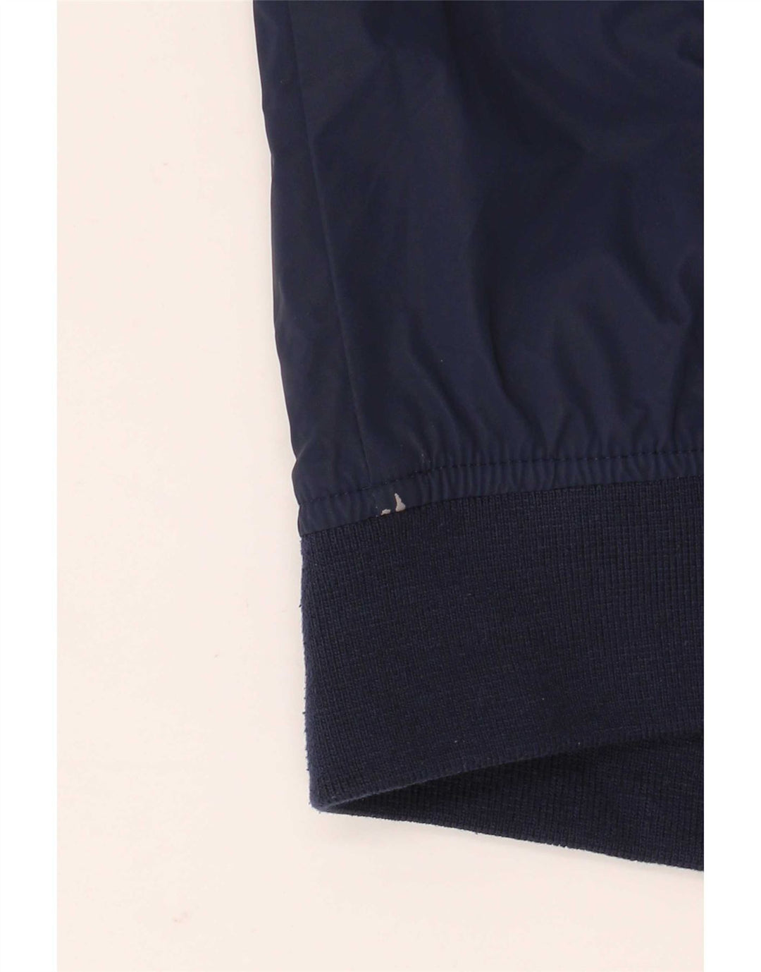 Zara Mens Bomber Jacket UK 40 Grande Poliéster Azul Marinho