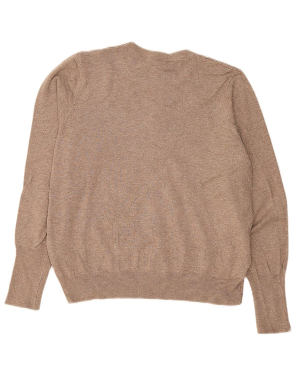Marks & Spencer Damen-Cardigan-Pullover UK 16 Large Braune Viskose