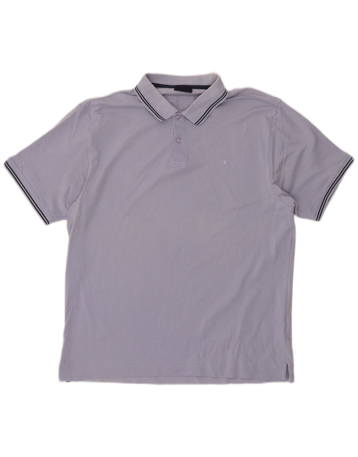 CHAMPION Herre poloshirt XL Blå