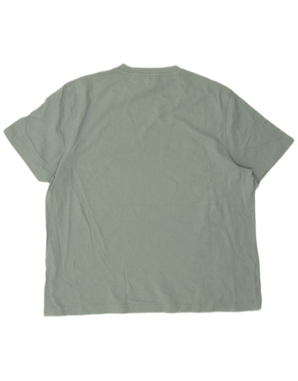 Champion T-Shirt Graphique Homme 2XL Vert Coton
