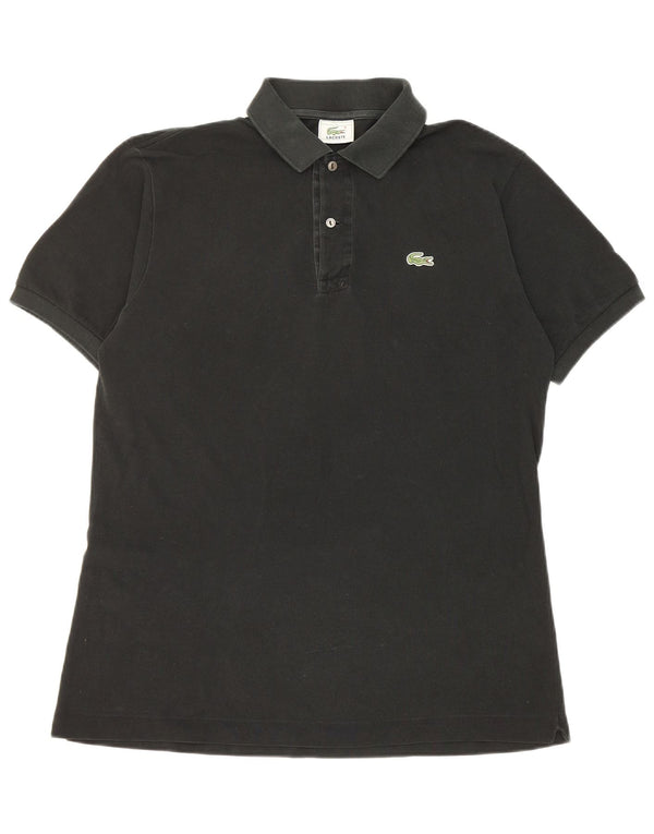 Lacoste herre poloskjorte str. 4 Medium Sort bomuld