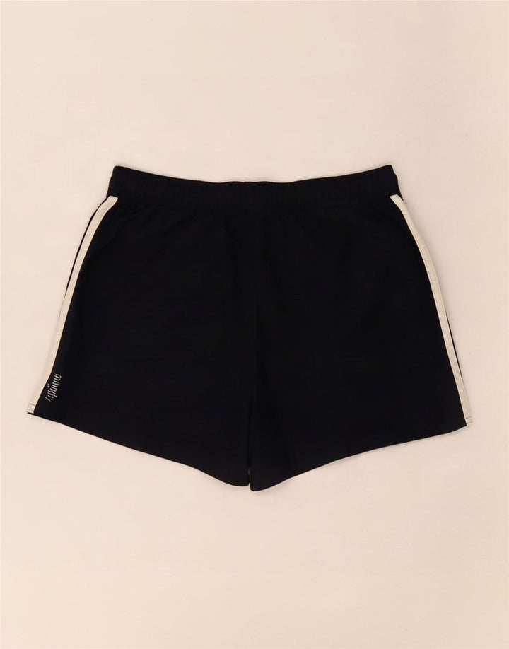 Pantaloncini sportivi da uomo Adidas medi neri in poliestere