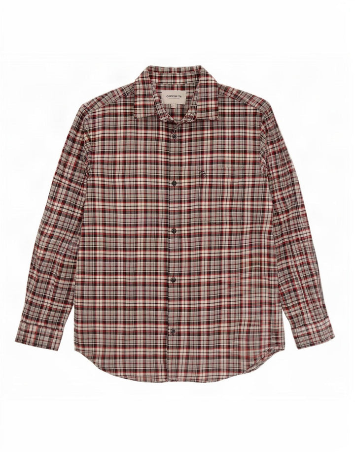 Carhartt Mens Flannel Shirt XL Multicoloured Check Cotton