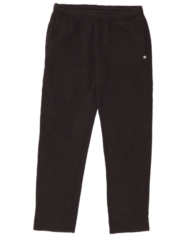 Champion Womens Tracksuit Trousers UK 22 3XL Black Cotton