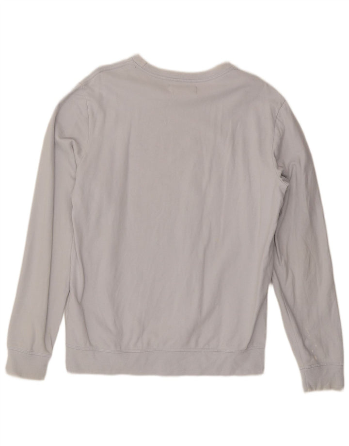 ALL SAINTS Mens Sweatshirt Jumper Small Blue Cotton