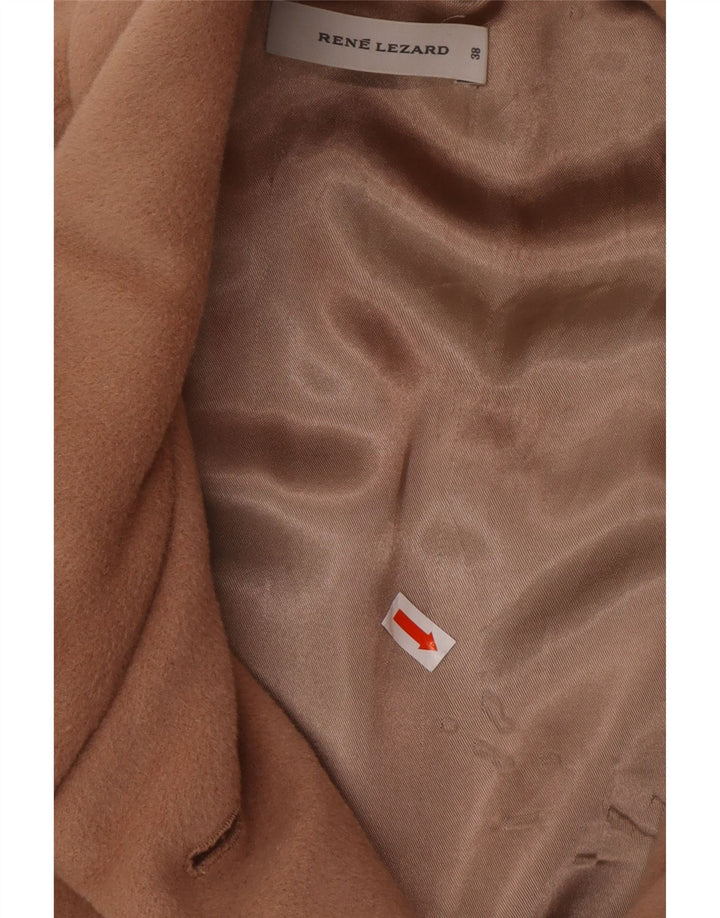 RENE LEZARD Abrigo Mujer EU 38 Lana Beige Mediana