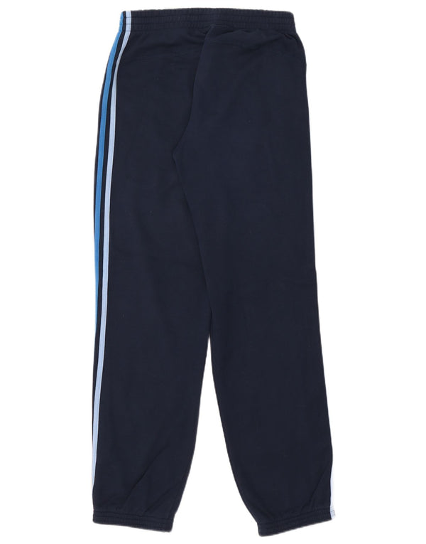 Adidas Mens Tracksuit Trousers Joggers Small Navy Blue Cotton