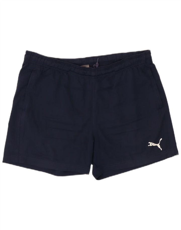 Puma Mens Sport Shorts Large  Navy Blue