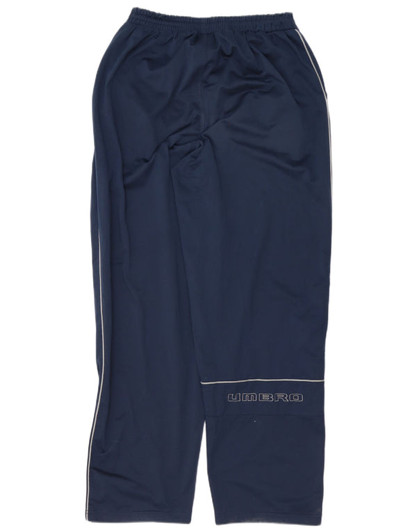 Pantaloni da tuta da uomo Umbro XL in poliestere blu navy