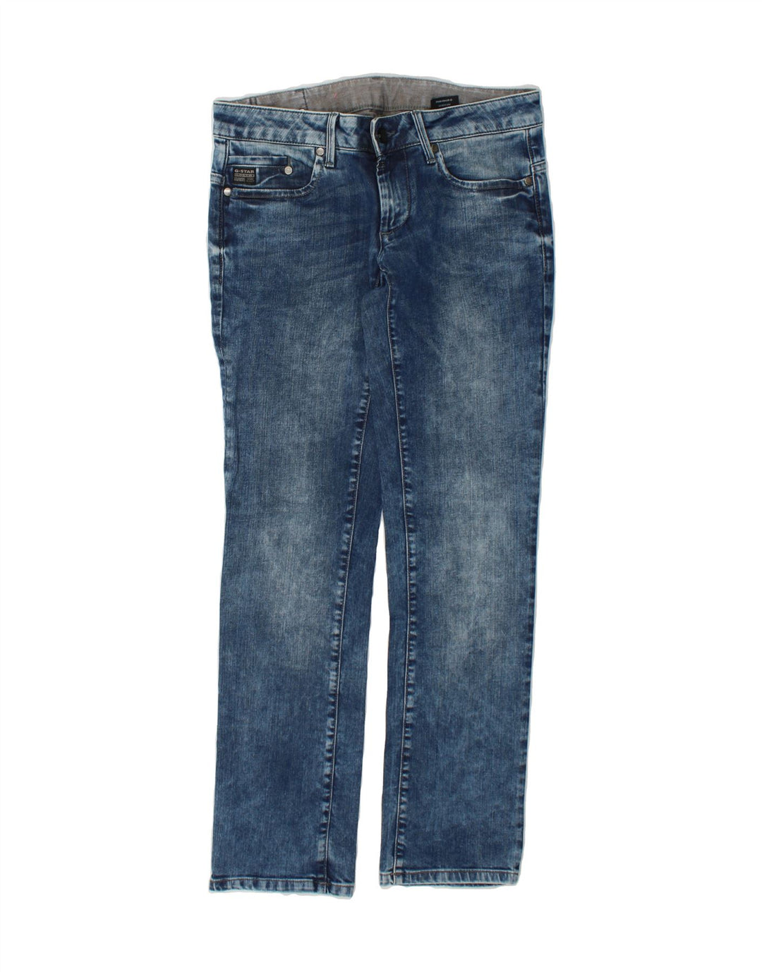 G-STAR Womens Straight Jeans W30 L32 Blue Cotton Vintage G-Star and Second-Hand G-Star from Messina Hembry 