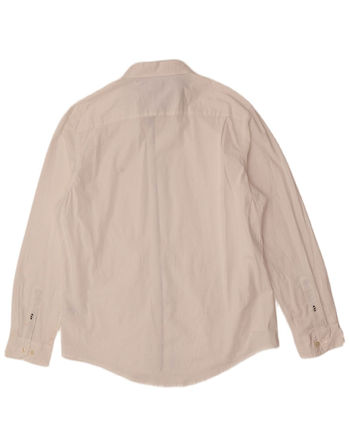Tommy Hilfiger Mens Shirt XL White Cotton