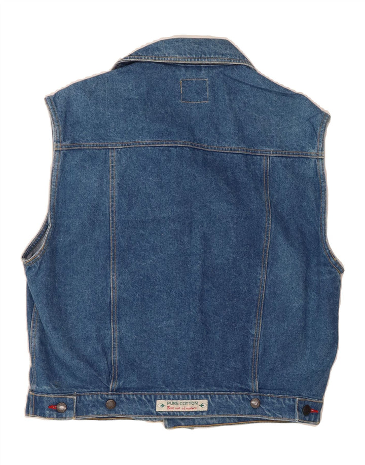 FLASH Boys Denim Gilet 15-16 Years Blue Cotton Vintage Flash and Second-Hand Flash from Messina Hembry 