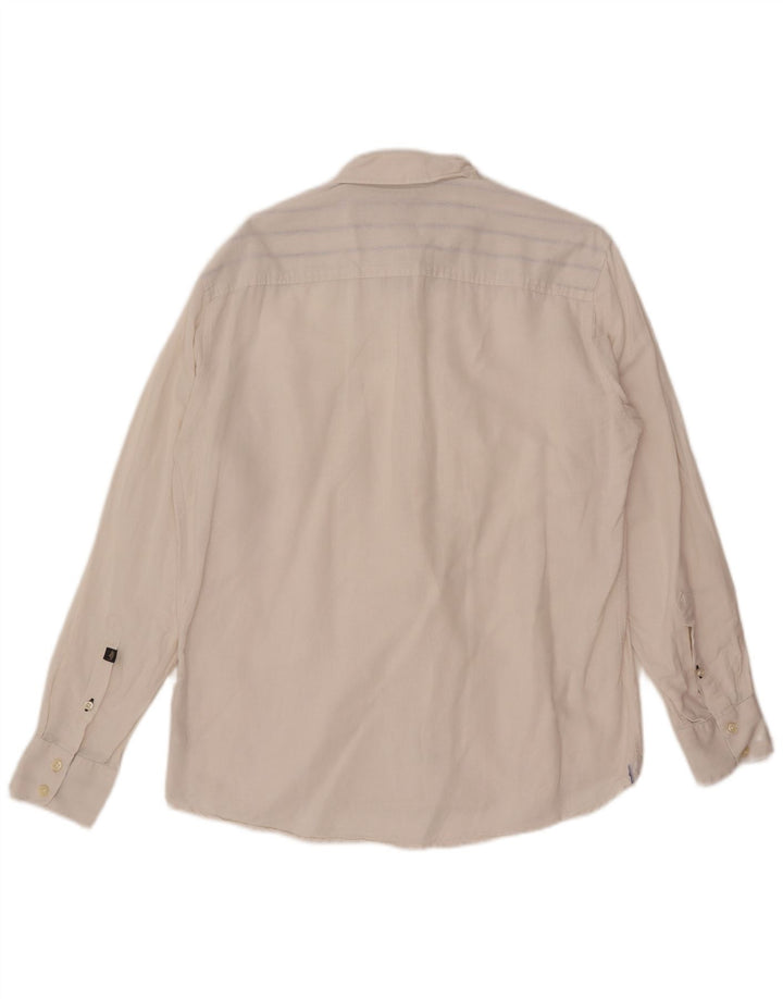 Marlboro Classics Herre Slim Fit Skjorte Large White