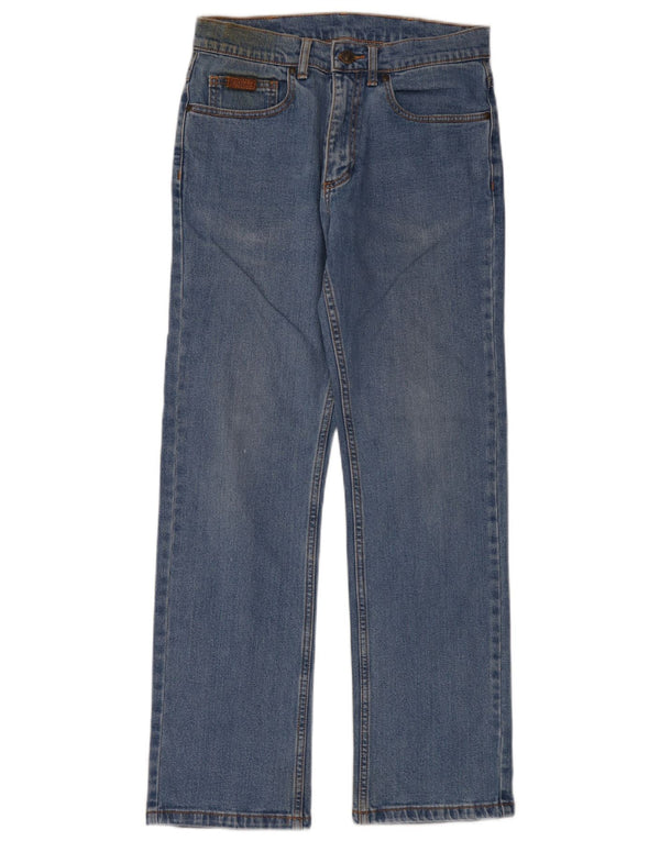 Jeans dritti da uomo Farah W30 L32 in cotone blu