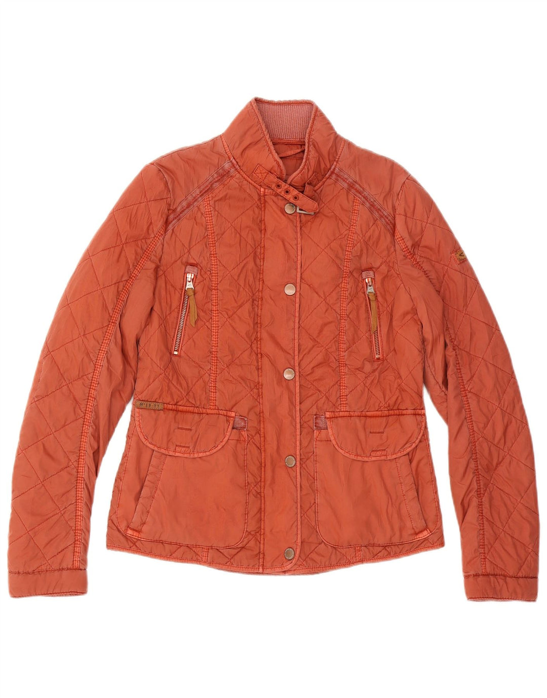 Giacca trapuntata da donna Camel Active EU 36 Small Arancione Poliestere
