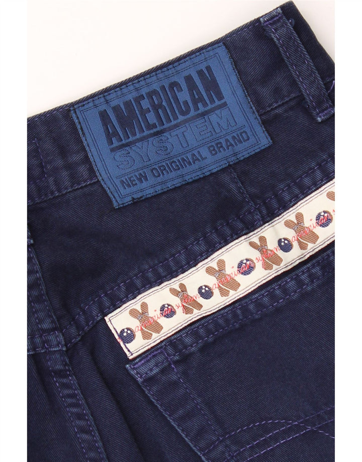 VINTAGE Womens Tapered Jeans W29 L29 Navy Blue Vintage Vintage and Second-Hand Vintage from Messina Hembry 