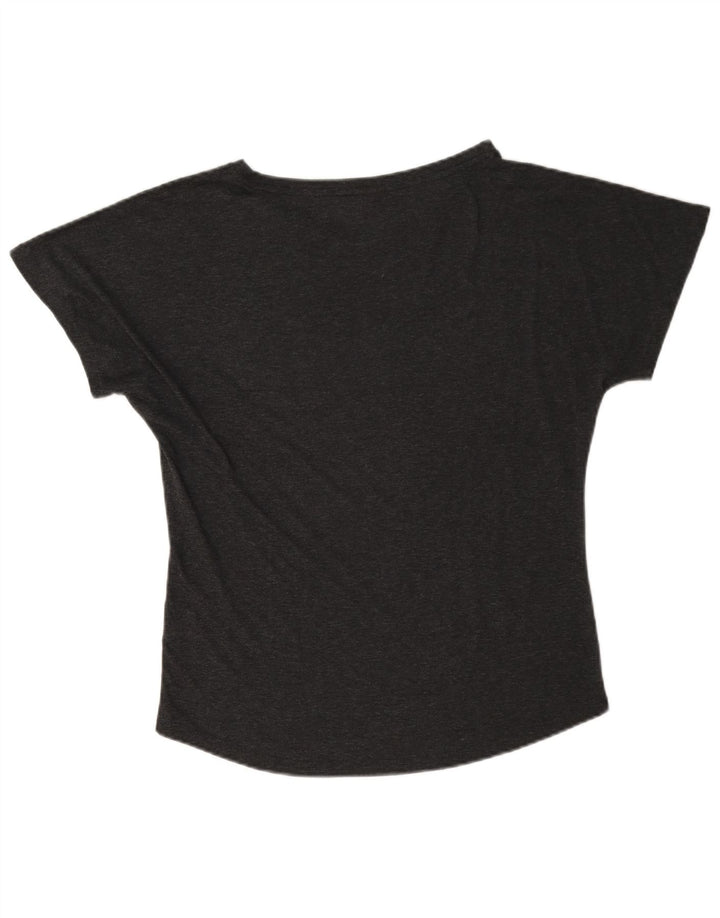 Puma T-shirt pour femme UK 12 Gris moyen moucheté