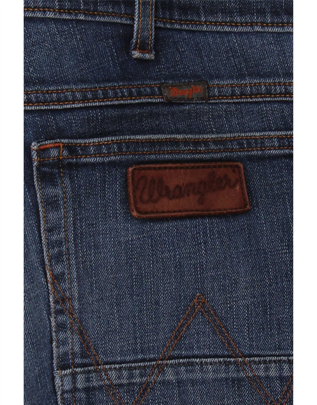 Wrangler Herren Straight Jeans W38 L29 Marineblau