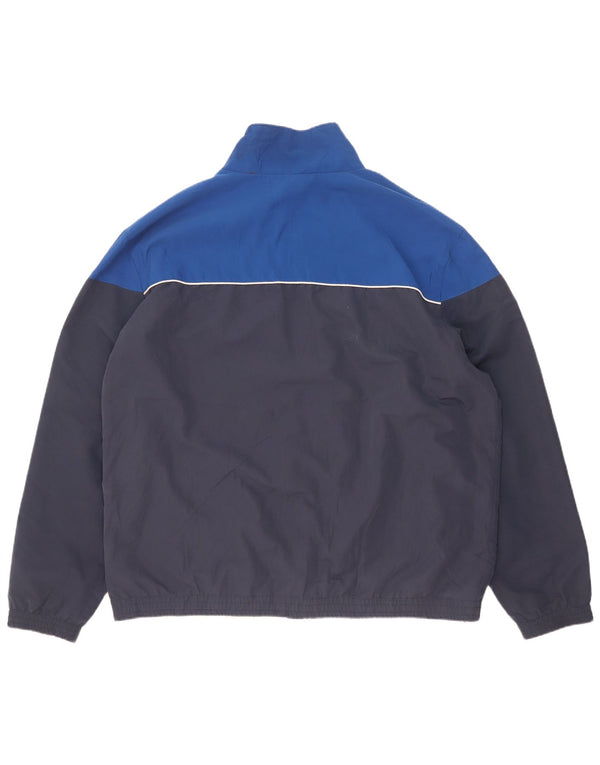 Atlas For Men Chándal para hombre Chaqueta superior 2XL Azul marino Colorblock