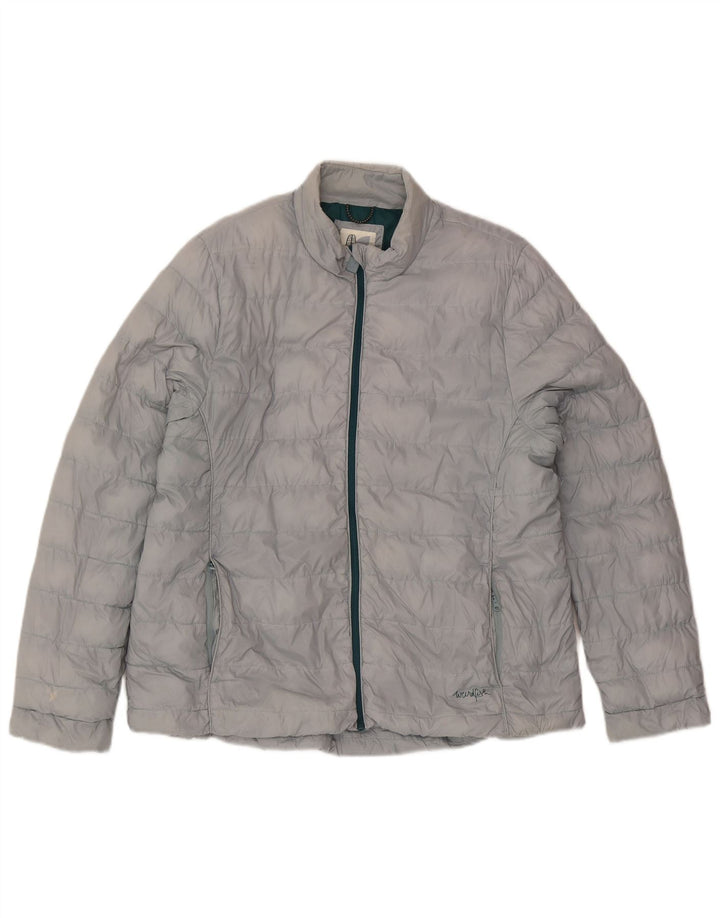 Weird Fish Chaqueta acolchada para mujer ES 40 XL Nylon azul