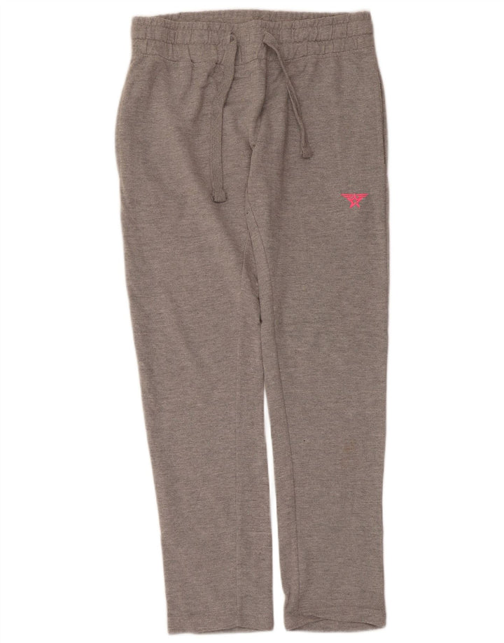 Avirex træningsdragt bukser til kvinder UK 14 Medium Grey Flecked Polyester