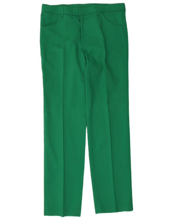 Farah Lige Casual Bukser til kvinder W36 L34 Grøn Polyester