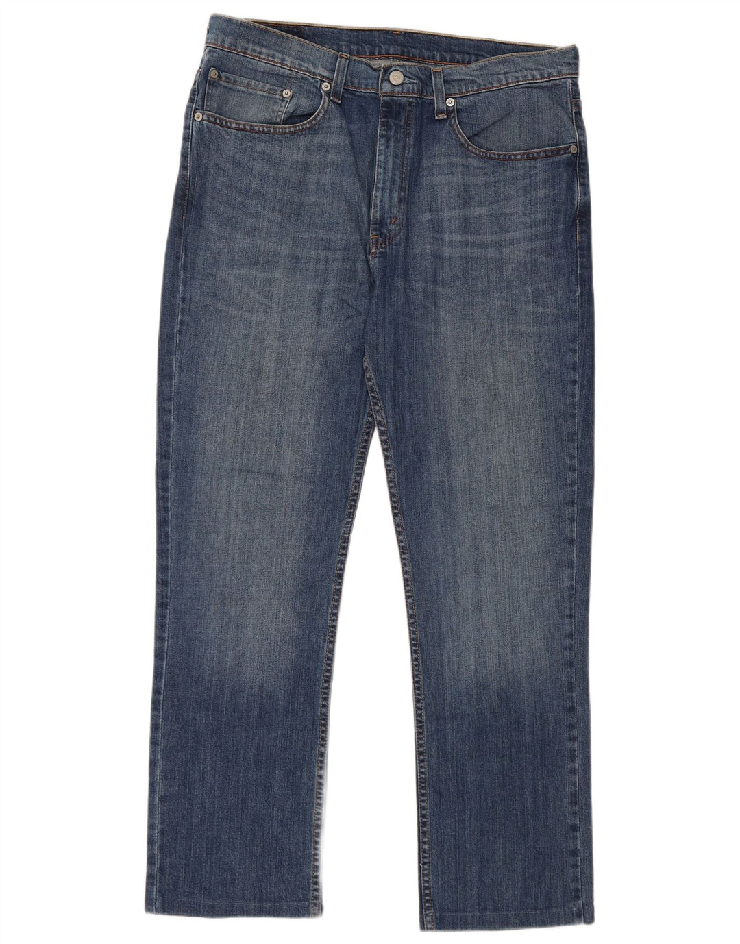 Jeans dritti da uomo Levi's W36 L29 cotone blu
