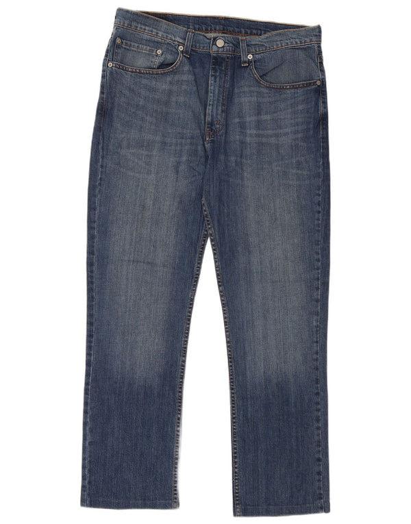 Jeans dritti da uomo Levi's W36 L29 cotone blu