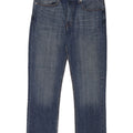 Levi's Herren Straight Jeans W36 L29 Blaue Baumwolle