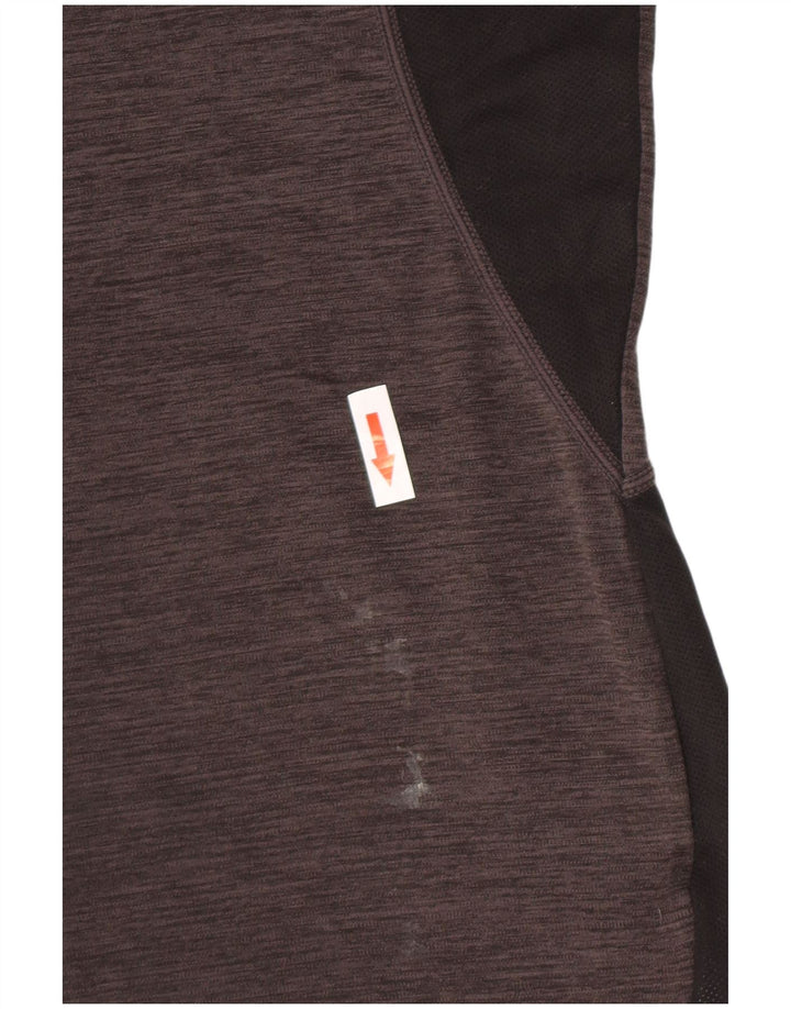 Umbro Mens T-Shirt Top 2XL Grey Colourblock Polyester